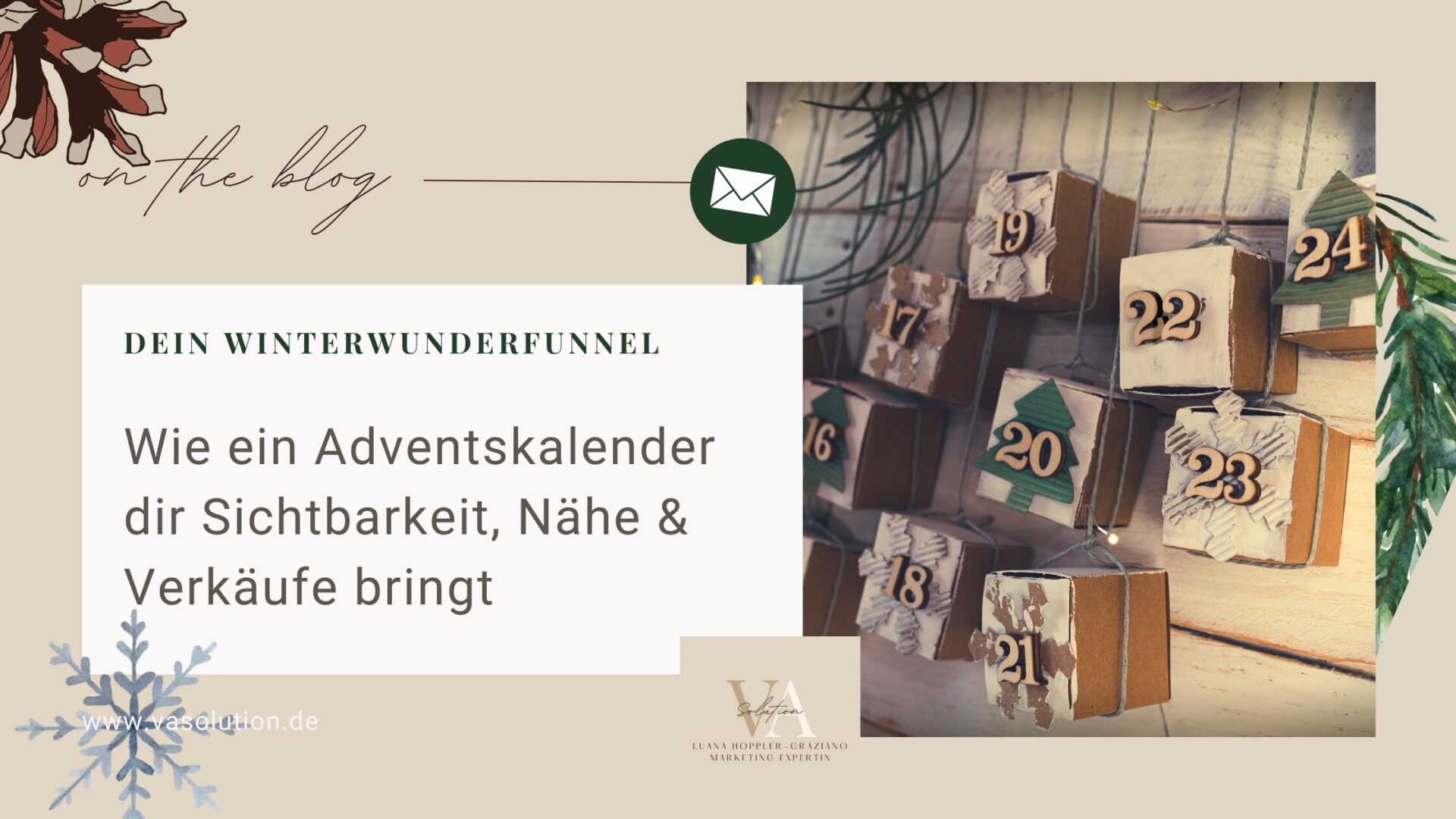 Du betrachtest gerade WinterWunderFunnel: Wie ein Adventskalender dir Sichtbarkeit, Nähe & Verkäufe bringt