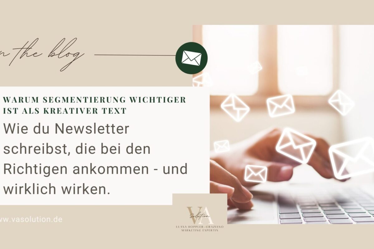 Wie du Newsletter schreibst, die bei den Richtigen ankommen – und wirklich wirken